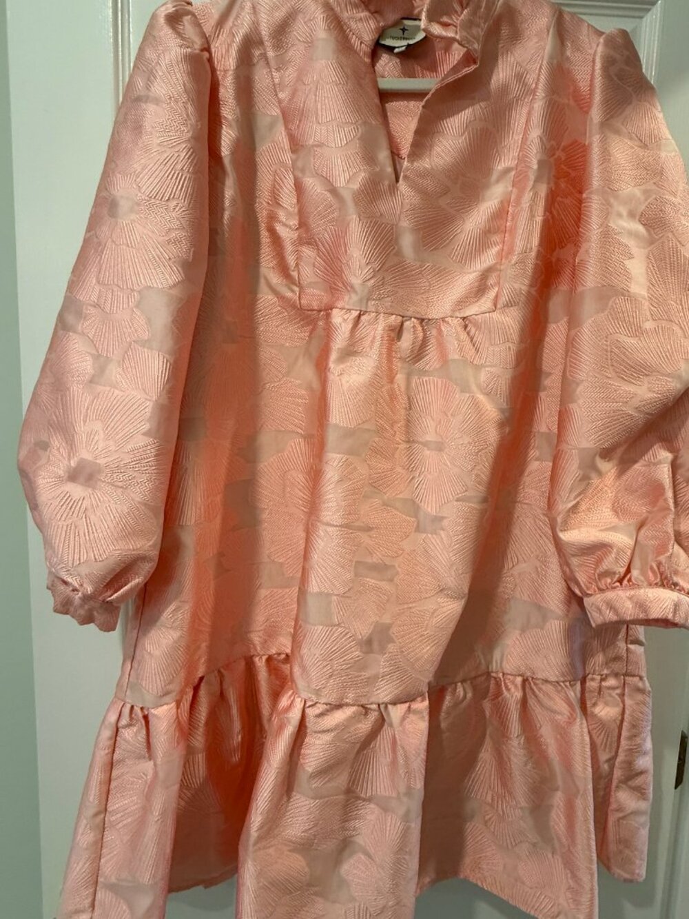 TUCKERNUCK Pink Bellini Fil Coupe Palmerston Dress